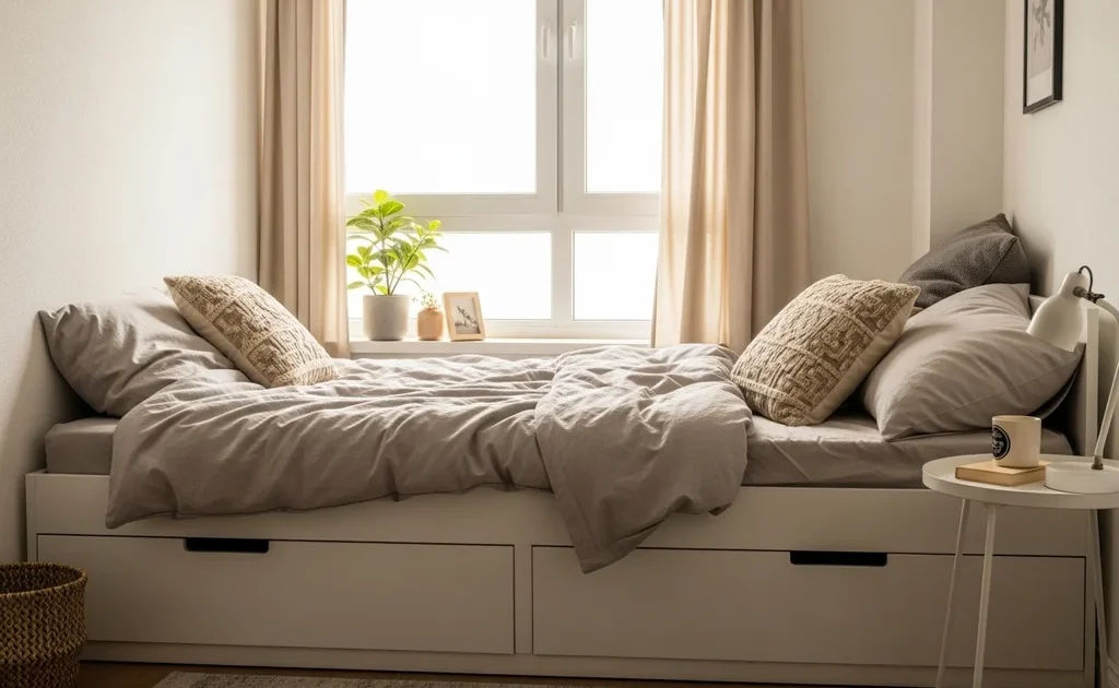chambre moderne lit