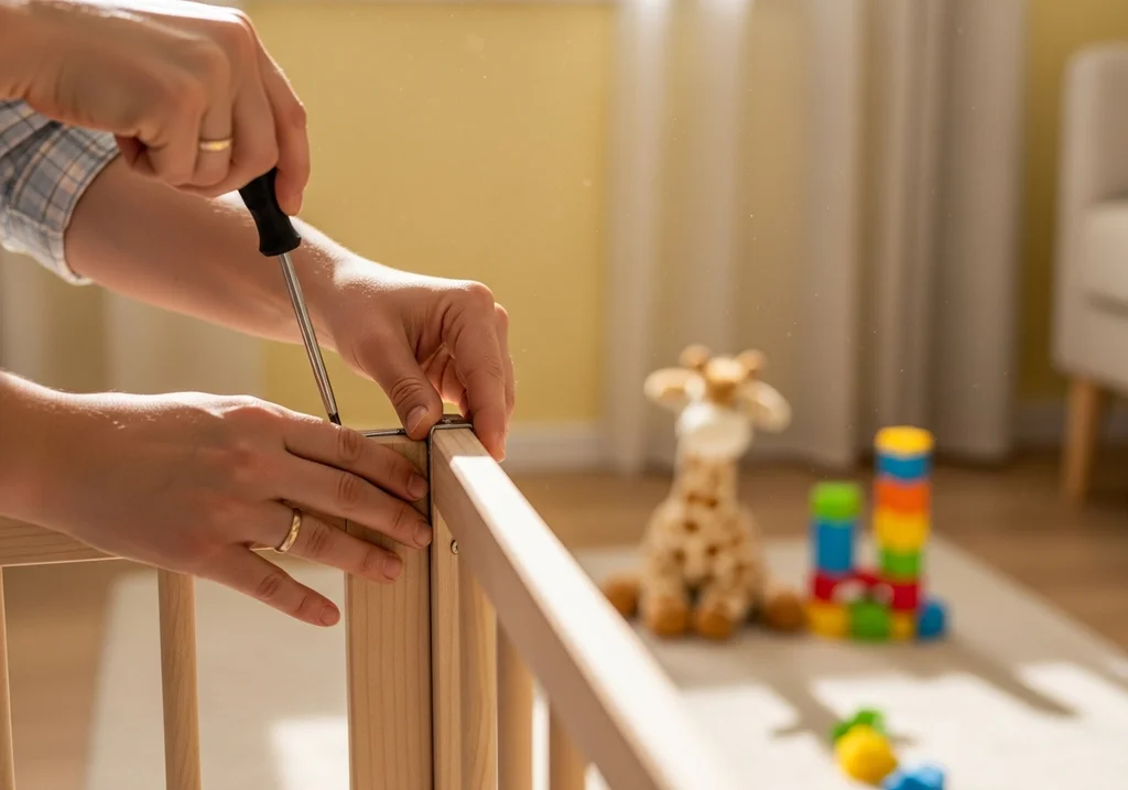 berceau bébé assemblage