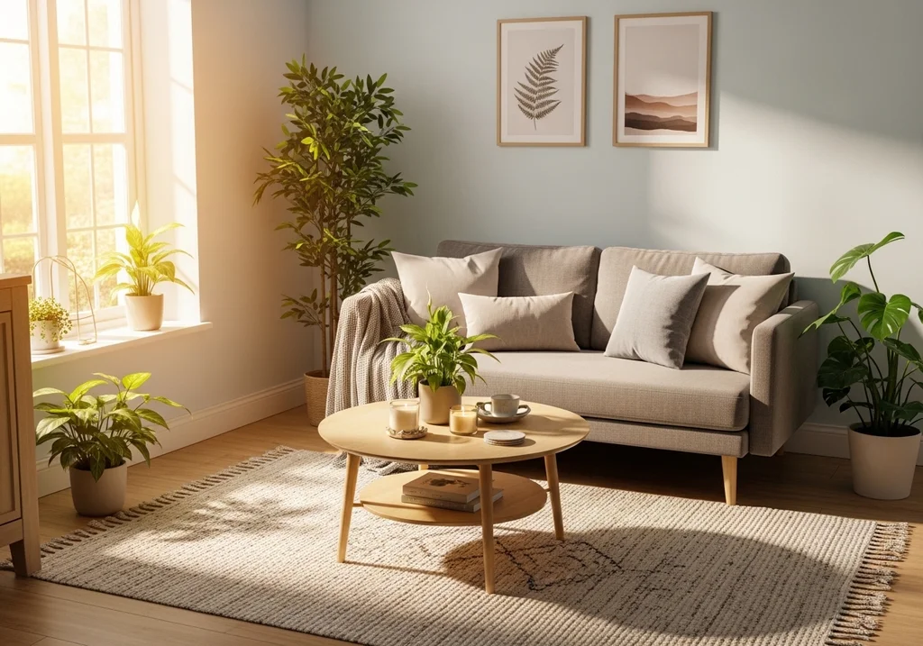 salon confortable decor
