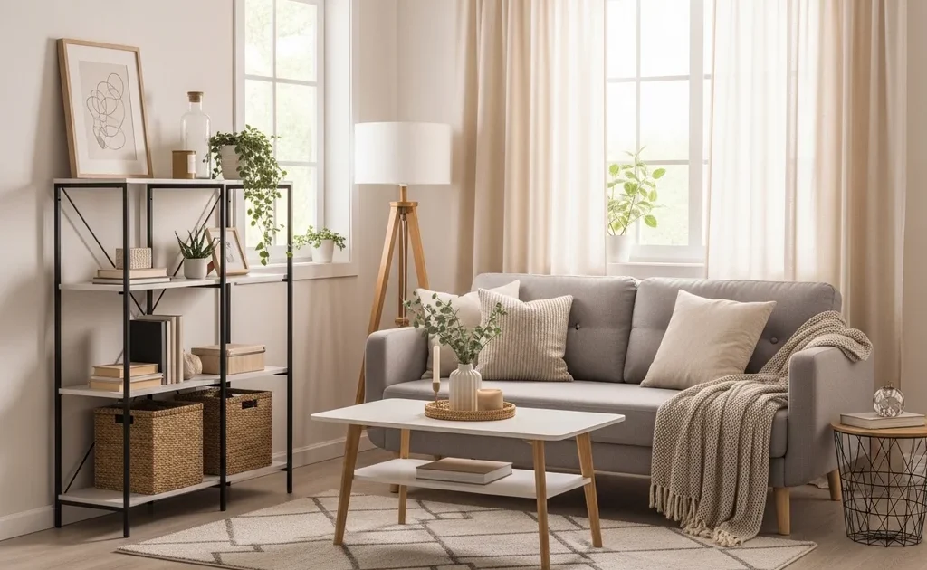 salon confortable style minimaliste